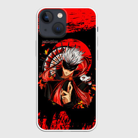 Чехол для iPhone 13 mini с принтом Годжо Сатору Магическая битва ,  |  | anime | gojo satoru | jujutsu kaisen | manga | sorsery fight | аниме | аниме мальчик | глупая повязка | годжо сатору | джутсу кайсен | дзюдзюцу кайсэн | маг | магическая битва | манга | проклятия | с повязкой на глазах