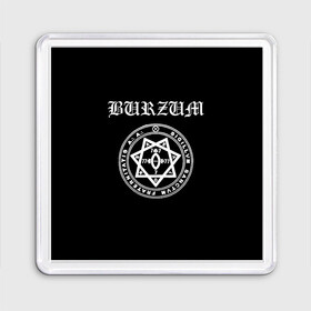 Магнит 55*55 с принтом Burzum , Пластик | Размер: 65*65 мм; Размер печати: 55*55 мм | black metal | burzum | hard rock | metal | rock | varg vikernes | блек метал | блэк метал | бурзум | варг викернес | метал | норвежская сцена | хард рок