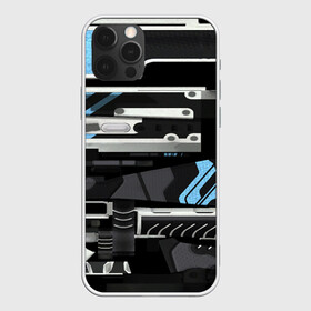 Чехол для iPhone 12 Pro Max с принтом CS VULCAN STEEL | ВУЛКАН , Силикон |  | awp | counter strike | cs go | skin cs | team cs | vulcan | вулкан | скины оружия