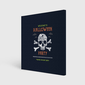 Холст квадратный с принтом Halloween Party , 100% ПВХ |  | halloween | holiday | pumpkin | samayn | vampire | zombie | вампир | ведьма | вечеринка | день всех святых | зомби | карнавал | маскарад | мертвец | оборотень | привидение | самайн | светильник джека | страшный джек | труп