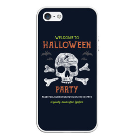 Чехол для iPhone 5/5S матовый с принтом Halloween Party , Силикон | Область печати: задняя сторона чехла, без боковых панелей | halloween | holiday | pumpkin | samayn | vampire | zombie | вампир | ведьма | вечеринка | день всех святых | зомби | карнавал | маскарад | мертвец | оборотень | привидение | самайн | светильник джека | страшный джек | труп