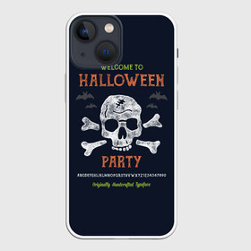 Чехол для iPhone 13 mini с принтом Halloween Party ,  |  | halloween | holiday | pumpkin | samayn | vampire | zombie | вампир | ведьма | вечеринка | день всех святых | зомби | карнавал | маскарад | мертвец | оборотень | привидение | самайн | светильник джека | страшный джек | труп
