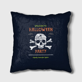 Подушка 3D с принтом Halloween Party , наволочка – 100% полиэстер, наполнитель – холлофайбер (легкий наполнитель, не вызывает аллергию). | состоит из подушки и наволочки. Наволочка на молнии, легко снимается для стирки | halloween | holiday | pumpkin | samayn | vampire | zombie | вампир | ведьма | вечеринка | день всех святых | зомби | карнавал | маскарад | мертвец | оборотень | привидение | самайн | светильник джека | страшный джек | труп