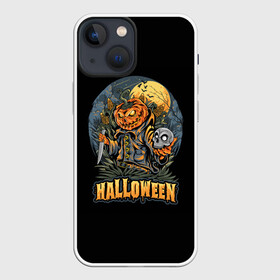 Чехол для iPhone 13 mini с принтом HALLOWEEN ,  |  | halloween | holiday | pumpkin | samayn | vampire | zombie | вампир | ведьма | вечеринка | день всех святых | зомби | карнавал | маскарад | мертвец | оборотень | привидение | самайн | светильник джека | страшный джек | труп