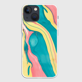 Чехол для iPhone 13 mini с принтом осенний красочный развод ,  |  | армия | военный | градиент | жёлтый | зелёный | клякса | краска | лес | маскировка | оранжевый | осень | пятно | развод | розовый | текстура | турист