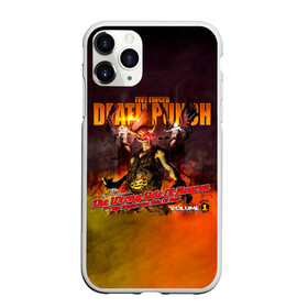 Чехол для iPhone 11 Pro матовый с принтом The Wrong Side of Heaven and the Righteous Side of Hell - 5FDP , Силикон |  | 5fdp | 5фдп | ffdp | five finger death punch | ivan lewis greening | ivan moody | айвен льюис грининг | метал группа | рок группа | файв фингер дед панч | ффдп