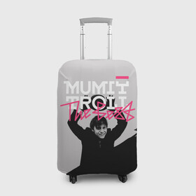 Чехол для чемодана 3D с принтом Mumiy Troll The Best , 86% полиэфир, 14% спандекс | двустороннее нанесение принта, прорези для ручек и колес | ilya lagutenko | mumi troll | mumitrol | mumiy troll | music | rock band | russian rock | илья лагутенко | музыка | муми троль | мумий тролль | мумитроль | рок группа | русский рок
