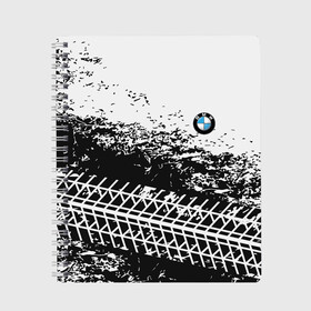 Тетрадь с принтом СЛЕД БМВ | BMW (Z) , 100% бумага | 48 листов, плотность листов — 60 г/м2, плотность картонной обложки — 250 г/м2. Листы скреплены сбоку удобной пружинной спиралью. Уголки страниц и обложки скругленные. Цвет линий — светло-серый
 | Тематика изображения на принте: auto | auto sport | autosport | bmw | bmw performance | m | mka | motorsport | performance | авто спорт | автомобиль | автоспорт | ам | бмв | бэха | машина | мка | моторспорт