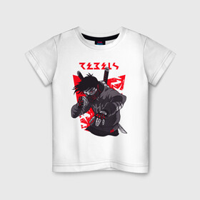 Детская футболка хлопок с принтом Rebels / Повстанцы , 100% хлопок | круглый вырез горловины, полуприлегающий силуэт, длина до линии бедер | rebels | анархия | катана | мечи | повстанцы | самурай