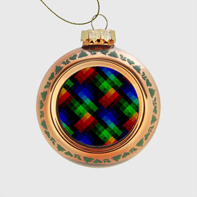Стеклянный ёлочный шар с принтом Разноцветный мраморный узор  , Стекло | Диаметр: 80 мм | абстрактный | зеленый | красный | мраморный | пэчворк | радужный | разноцветный | синий | черный