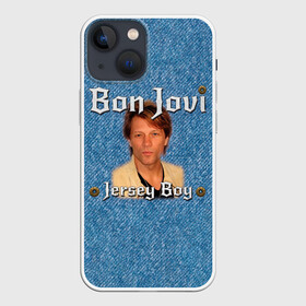 Чехол для iPhone 13 mini с принтом Jersey Boy   Bon Jovi ,  |  | bon jovi | john | альбом | арена | бон | бон джови | глэм | группа | джови | джон | метал | музыка | надпись | песни | поп | попрок | рок | рокер | смайл | солист | софт | стена | хард | хеви | хевиметал