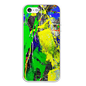 Чехол для iPhone 5/5S матовый с принтом Брызги красок | Grunge Paints , Силикон | Область печати: задняя сторона чехла, без боковых панелей | Тематика изображения на принте: abstract | color | dye | grunge | grunge paints | paint | paints | splashes of paint | texture | абстракция | брызги | брызги красок | гранж | колорит | краски | текстура