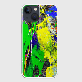 Чехол для iPhone 13 mini с принтом Брызги красок | Grunge Paints ,  |  | abstract | color | dye | grunge | grunge paints | paint | paints | splashes of paint | texture | абстракция | брызги | брызги красок | гранж | колорит | краски | текстура