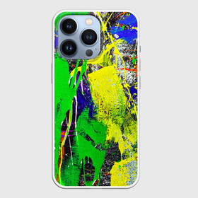 Чехол для iPhone 13 Pro с принтом Брызги красок | Grunge Paints ,  |  | Тематика изображения на принте: abstract | color | dye | grunge | grunge paints | paint | paints | splashes of paint | texture | абстракция | брызги | брызги красок | гранж | колорит | краски | текстура