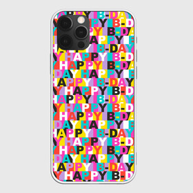Чехол для iPhone 12 Pro с принтом Happy Birthday , силикон | область печати: задняя сторона чехла, без боковых панелей | birthday | happy birthday | holiday | день рождения | именины | подарки | праздник | торт | юбилей