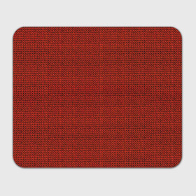 Прямоугольный коврик для мышки с принтом Красная вязь , натуральный каучук | размер 230 х 185 мм; запечатка лицевой стороны | арт | вязаный рисунок | вязь | новый год | однотонный рисунок | рисунок | рождество