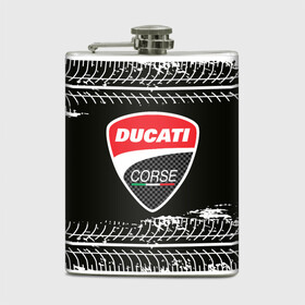 Фляга с принтом Ducati | Дукати (Z) , металлический корпус | емкость 0,22 л, размер 125 х 94 мм. Виниловая наклейка запечатывается полностью | Тематика изображения на принте: audi | audi ag | corse | ducati | ducati motor holding | hypermotard | multistrada | panigale | scrambler | streetfighter | supersport | дукати | корсе | массимо борди | мото | мотокросс | фабио тальони