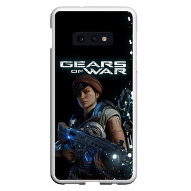 Чехол для Samsung S10E с принтом GEARS OF WAR | ШЕСТЕРЕНКИ (Z) , Силикон | Область печати: задняя сторона чехла, без боковых панелей | gears | gears 5 | gears of war | gears of war 5 | имульсия | механизмы войны | шестерёнка | шестерёнки | шестерня