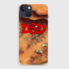 Чехол для iPhone 13 с принтом Dungeons and Dragons | DD ,  |  | dd | dragon | dungeons and dragons | днд | дракон | драконы | подземелья и драконы