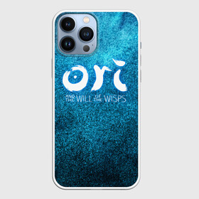 Чехол для iPhone 13 Pro Max с принтом Ori Logo | Ори Лого ,  |  | Тематика изображения на принте: logo | moon studios | ori and the will of the wisps | блуждающий огонь | дух ори | ку | лого | логотип | ори и блуждающие огоньки | сеир