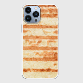 Чехол для iPhone 13 Pro Max с принтом ЛАВАШ | ТОНКИЙ ПЛОСКИЙ ХЛЕБ ,  |  | Тематика изображения на принте: lavash | pita | pita bread | армянская лепёшка | армянский ломкий хлеб | белый хлеб | булка | булочка | еда | лаваш | лепешка | параки | пита | тонкий плоский хлеб | хлеб