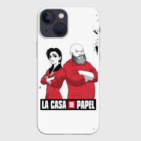 Чехол для iPhone 13 mini с принтом Nairobi | Helsinki | La Casa de Papel ,  |  | helsinki | la casa de papel | nairobi | netflix | resistencia | бумажный дом | найроби | хелсинки | хельсинки