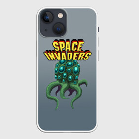 Чехол для iPhone 13 mini с принтом Space Invaders | Old game (Z) ,  |  | dendy | invaders | nintendo | shootem up | space invaders | денди | захватчики | космические захватчики | су имбэ | чужаки