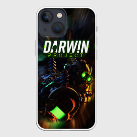 Чехол для iPhone 13 mini с принтом Darwin Project | Королевская битва (Z) ,  |  | battle royale | darwin project | game | survive | дарвиниум | дарвиновский проект | игра | королевская битва