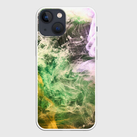 Чехол для iPhone 13 mini с принтом ДЫМ | SMOKE ,  |  | abstract | grunge | smoke | texture | абстракция | гранж | дым | дымить | дымиться | дымка | дымный | дымовой | дымок | дымчатый | текстура