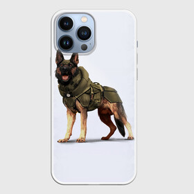 Чехол для iPhone 13 Pro Max с принтом Служебная собака | К9 | K9 ,  |  | dog | doggy | k9 | аусси | дог | друзья | ищейка | к9 | кинолог | кинология | любовь | овчарка | прикольная | розыскная собака | служебная собака | собака | собачница