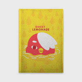 Обложка для автодокументов с принтом Sweet lemonade , натуральная кожа |  размер 19,9*13 см; внутри 4 больших “конверта” для документов и один маленький отдел — туда идеально встанут права | Тематика изображения на принте: digital toys | gamer | games | helicopter taxi | pets | toca boca | toca hair salon | toca kitchen | toca life | toca life city | toca life worl | toca tea party | video games | игры