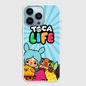 Чехол для iPhone 13 Pro с принтом Toca boca life ,  |  | digital toys | gamer | games | helicopter taxi | pets | toca boca | toca hair salon | toca kitchen | toca life | toca life city | toca life worl | toca tea party | video games | игры