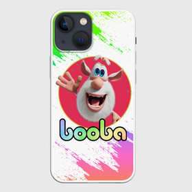 Чехол для iPhone 13 mini с принтом BOOBA | БУБА (Z) ,  |  | baby | booba | buba | gnom | буба | гном | гномик | детям | для ребенка | мультик | ребенку