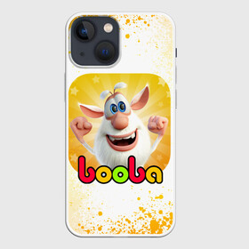 Чехол для iPhone 13 mini с принтом BOOBA | БУБА (Z) ,  |  | baby | booba | buba | gnom | буба | гном | гномик | детям | для ребенка | мультик | ребенку