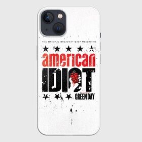 Чехол для iPhone 13 с принтом American Idiot: The Original Broadway Cast Recording   Green Day ,  |  | american idiot | green day | альтернативный | билли джо армстронг | греен дай | грин дей | гриндей | группа | зелёный день | майк дёрнт | музыка | панк | поп | поппанк | рок | тре кул