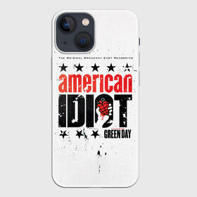 Чехол для iPhone 13 mini с принтом American Idiot: The Original Broadway Cast Recording   Green Day ,  |  | american idiot | green day | альтернативный | билли джо армстронг | греен дай | грин дей | гриндей | группа | зелёный день | майк дёрнт | музыка | панк | поп | поппанк | рок | тре кул