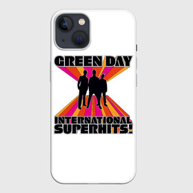 Чехол для iPhone 13 с принтом International Superhits Green Day ,  |  | american idiot | green day | альтернативный | билли джо армстронг | греен дай | грин дей | гриндей | группа | зелёный день | майк дёрнт | музыка | панк | поп | поппанк | рок | тре кул