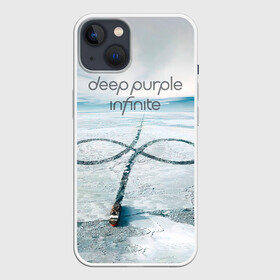 Чехол для iPhone 13 с принтом Infinite   Deep Purple ,  |  | deep purple | альбом | гловер | группа | дееп | деп | ди | дип перпл | диперпл | дипперпл | иэн гиллан | иэн пэйс | лого | логотип | метал | морс | пепл | прогрессивный | психоделический | рок | символ | хард