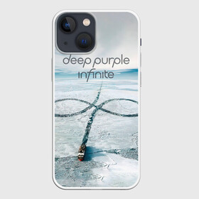 Чехол для iPhone 13 mini с принтом Infinite   Deep Purple ,  |  | deep purple | альбом | гловер | группа | дееп | деп | ди | дип перпл | диперпл | дипперпл | иэн гиллан | иэн пэйс | лого | логотип | метал | морс | пепл | прогрессивный | психоделический | рок | символ | хард