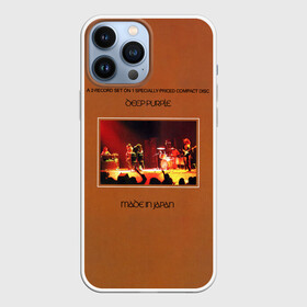 Чехол для iPhone 13 Pro Max с принтом Made in Japan   Deep Purple ,  |  | deep purple | альбом | гловер | группа | дееп | деп | ди | дип перпл | диперпл | дипперпл | иэн гиллан | иэн пэйс | лого | логотип | метал | морс | пепл | прогрессивный | психоделический | рок | символ | хард