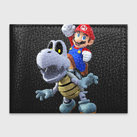 Обложка для студенческого билета с принтом Mario hit , натуральная кожа | Размер: 11*8 см; Печать на всей внешней стороне | mario | nintendo switch | odyssey | turtle | марио | нинтендо свитч | одиссея | черепаха
