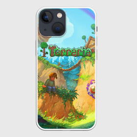 Чехол для iPhone 13 mini с принтом Terraria | Террария (Z) ,  |  | minecraft | terraria | инди игры | майнкрафт | терария | терра | террариа | террария | тэра | тэрария