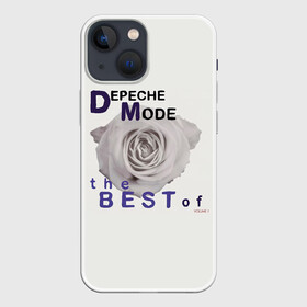 Чехол для iPhone 13 mini с принтом The Best Of, Volume 1   Depeche Mode ,  |  | depeche mode | альтернативный | вестник моды | группа | депеш мод | депешмод | дэйв гаан | индастриал | мартин гор | музыка | новая волна | роза | рок | синти поп | электроник | энди флетчер