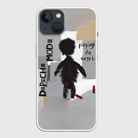 Чехол для iPhone 13 с принтом Playing the Angel   Depeche Mode ,  |  | Тематика изображения на принте: depeche mode | альбом | альтернативный | вестник моды | группа | депеш мод | депешмод | дэйв гаан | индастриал | мартин гор | музыка | новая волна | плаинг зе анджел | рок | серая | синти поп