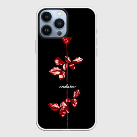 Чехол для iPhone 13 Pro Max с принтом Violator   Depeche Mode ,  |  | depeche mode | альбом | альтернативный | вестник моды | группа | депеш мод | депешмод | дэйв гаан | индастриал | красно   белая | мартин гор | музыка | новая волна | роза | рок | синти поп | черная