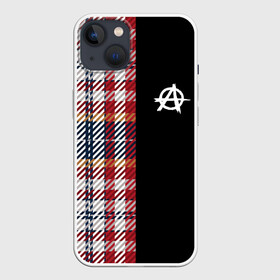 Чехол для iPhone 13 с принтом АНАРХИЯ | ANARCHY (Z) ,  |  | anarchy | riot | rock | анархизм | анархистская символика | анархия | безвластие | безначалие | безначальство | бунт | знаки | музыка | независимость | неподвластность | панки | рок | символ