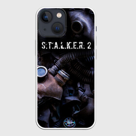 Чехол для iPhone 13 mini с принтом S.T.A.L.K.E.R. 2 | С.Т.А.Л.К.Е.Р 2 ,  |  | chernobyl | pripyat | s.t.a.l.k.e.r. 2 | shadow of chernobyl | stalker | stalker 2 | воля | меченый | припять | свобода | свобода воля | сталкер | сталкер 2 | тени чернобыля | чернобыль