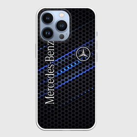 Чехол для iPhone 13 Pro с принтом MERCEDES LOGO NEON ,  |  | amg | mercedes | авто | автомобиль | иномарка | логотип | машина | мерс | мерседес | соты | стальная броня | текстура