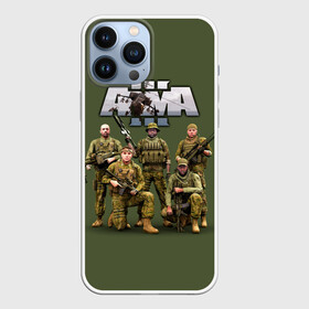 Чехол для iPhone 13 Pro Max с принтом Арма   Arma, военный симулятор ,  |  | arma | arma tactics | army | khaki | machine | soldiers | tactical | war | автоматы | арма | армия | военный симулятор | война | оружие | симулятор | солдаты | стрелялки | тактические | хаки