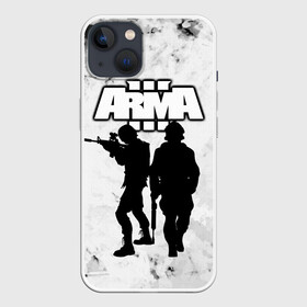 Чехол для iPhone 13 с принтом Arma   Арма,Tactical Simulator ,  |  | arma | arma tactics | army | machine | soldiers | tactical | war | автоматы | арма | армия | военный симулятор | война | оружие | симулятор | солдаты | стрелялки | тактические